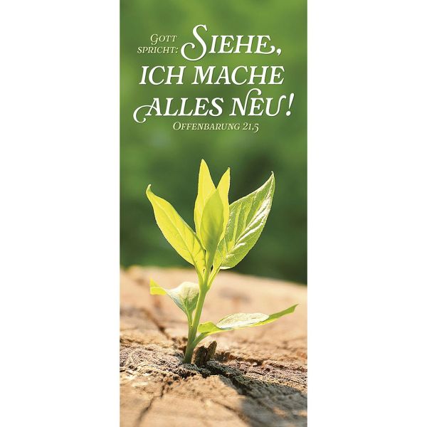 Jahreslosung 2026 - Lesezeichen, 24 Stk