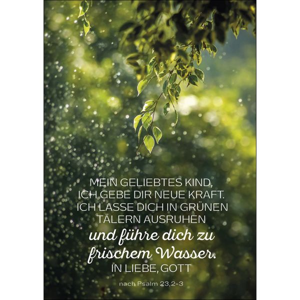 Postkarten: Mein geliebtes Kind, 4 Stück