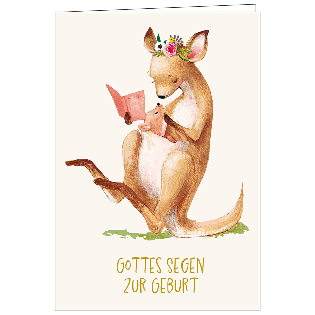 Faltkarte: Gottes Segen zur Geburt