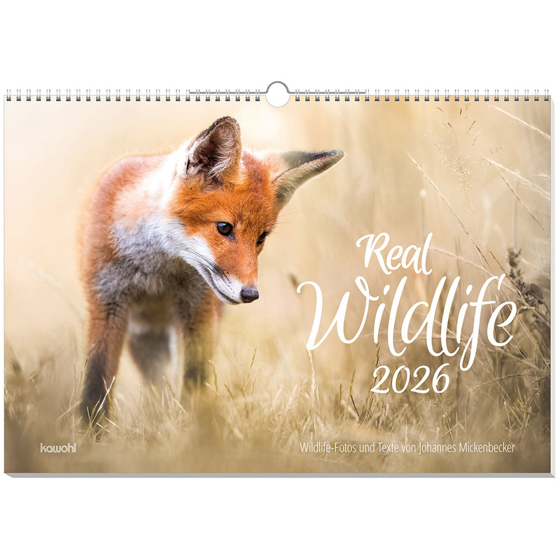 Real Wildlife 2026 - Wandkalender