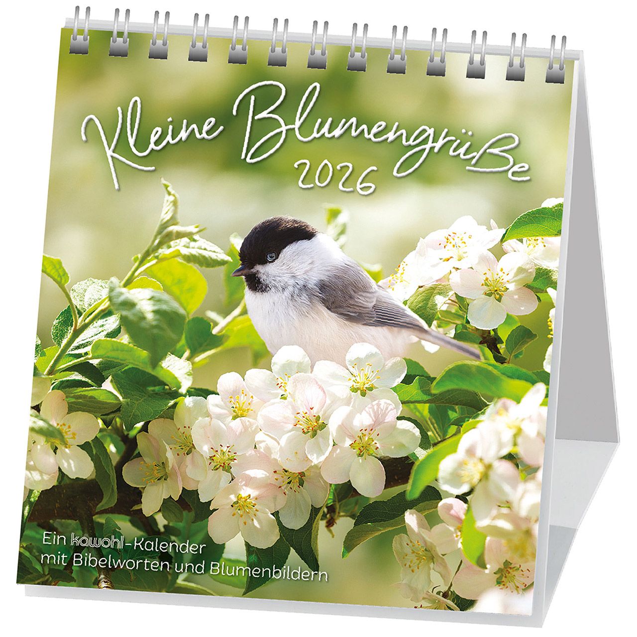 Kleine Blumengrüße 2026 - Aufstellkalender