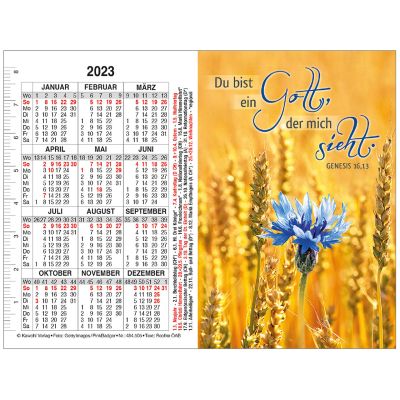 Jahreslosung 2023 - Doppel-Spielkartenkalender
