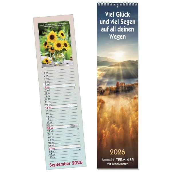 Viel Glück und viel Segen auf all deinen Wegen 2026