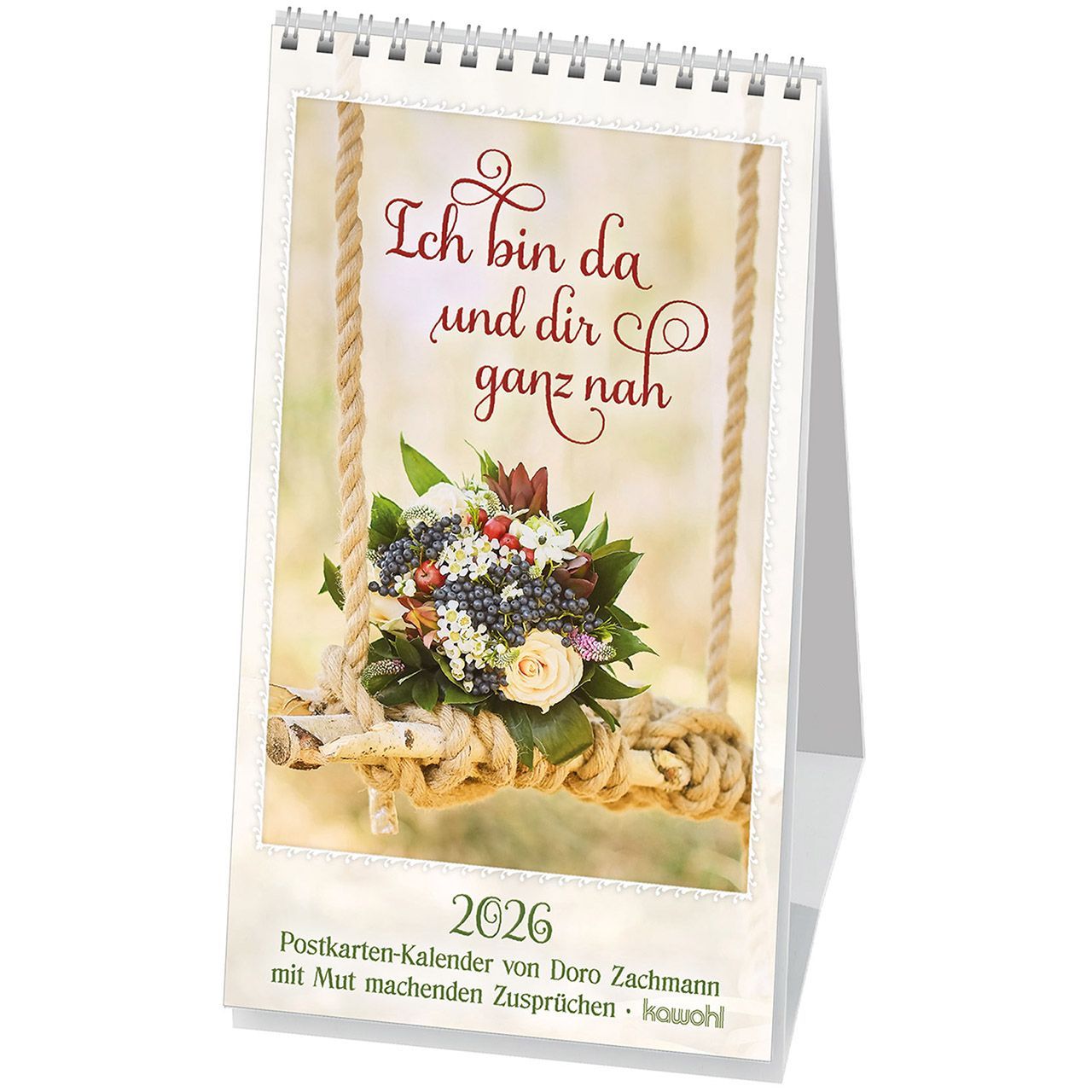 Ich bin da und dir ganz nah 2026 - Postkartenkalender
