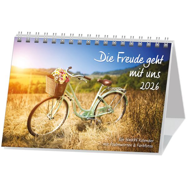 Die Freude geht mit uns 2026 - Aufstellkalender