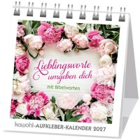 Lieblingsworte umgeben dich 2027 - Aufkleber-Kalender
