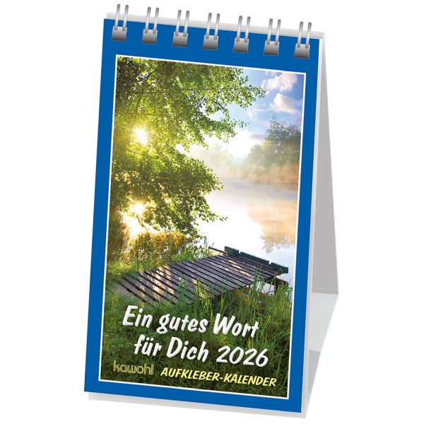 Ein gutes Wort für Dich 2026 - Aufkleber-Kalender