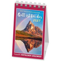 Gott ist bei dir 2027 - Aufkleber-Kalender