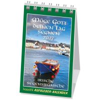 Möge Gott deinen Tag segnen 2027 - Aufkleber-Kalender