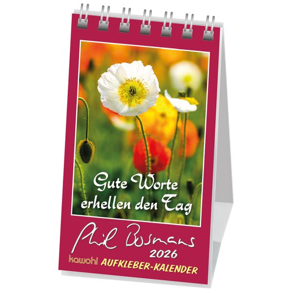 Gute Worte erhellen den Tag 2026 - Aufkleber-Kalender