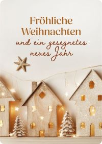 Postkarte - Fröhliche Weihnachten