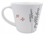 Tasse aufblühen