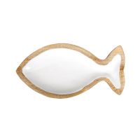 Dekoschale Fisch - Mangoholz klein