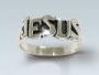 Fingerring Jesus - silber, 20 mm