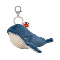 Schlüssel/Taschenanhänger Plüsch Walfisch