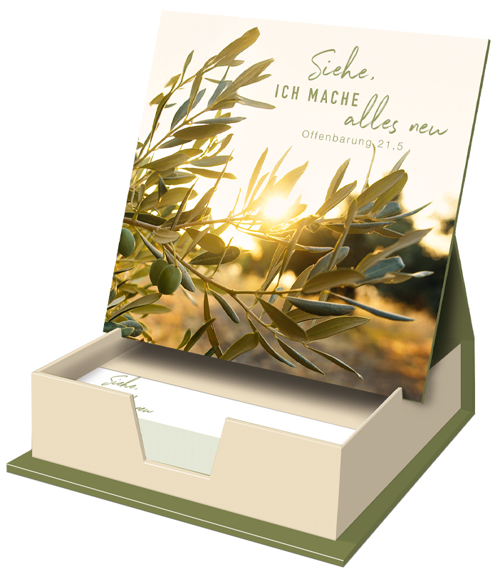 Zettelbox Siehe, ich mache alles neu