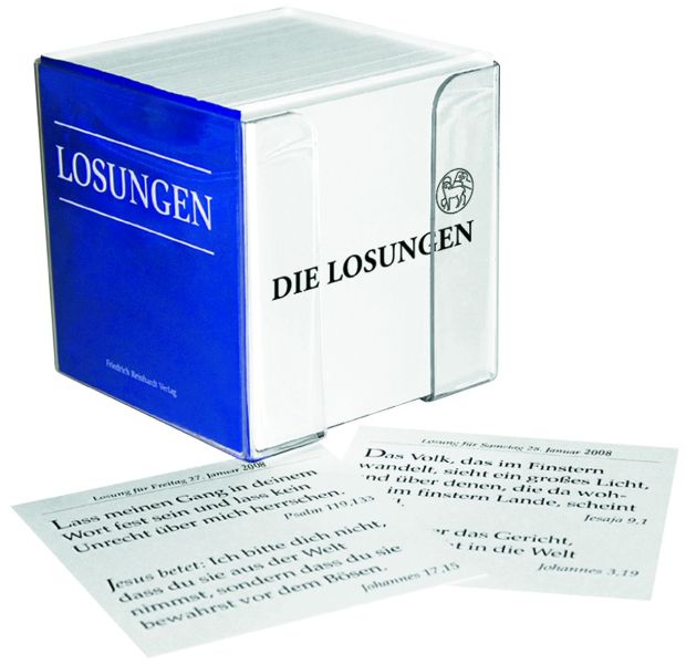 Losungsbox mit Inhalt 2026