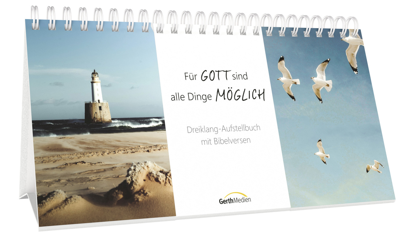 Für Gott sind alle Dinge möglich  Dreiklang-Aufstellbuch