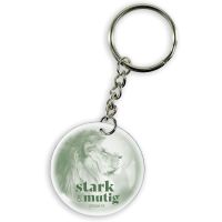 Schlüsselanhänger Edelstahl Stark und mutig