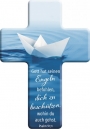 Metall-Kreuz Gott hat seinen Engeln befohlen
