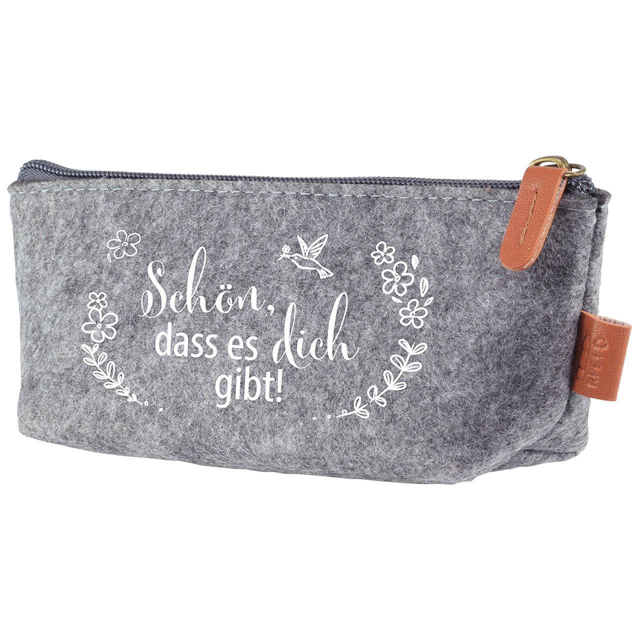 Filz-Etui Schön, dass es dich gibt