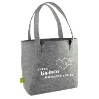 Filz-Shopper carry kindness wherever you go