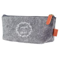 Filz-Etui gesegnet und behütet