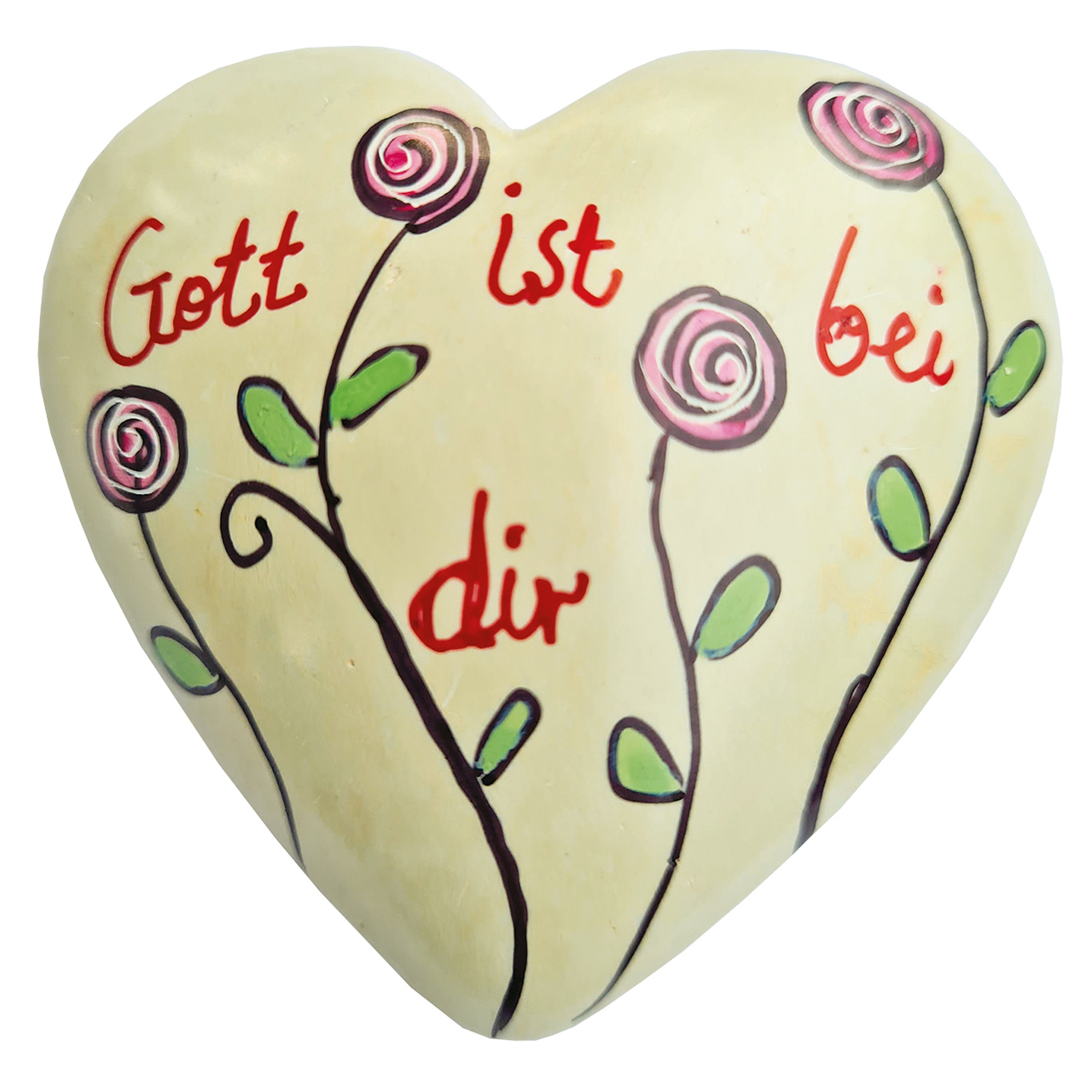 Handschmeichler-Herz: Gott ist bei dir