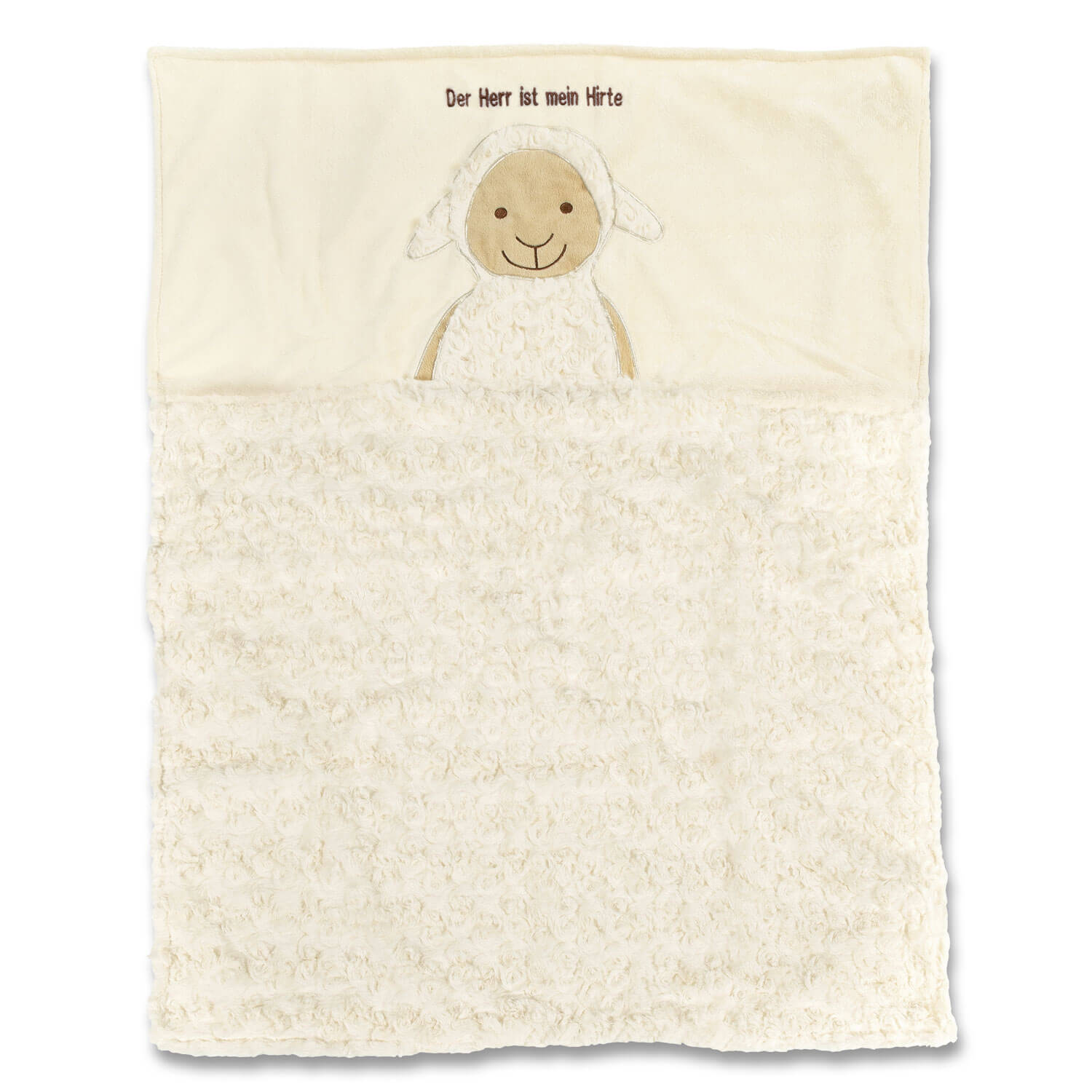 Kuscheldecke Schaf 78cm Der Herr ist mein hirte