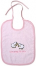 Lätzchen Schäfchen - rosa