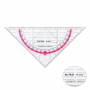 Geodreieck - neon-pink