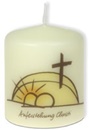 Kerze Ostermotiv