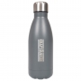 Trinkflasche Kraft tanken - grau